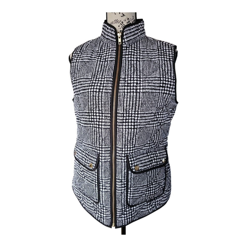 Catherine Malandrino Women's Puffer, Zip Quilted Vest NWOT